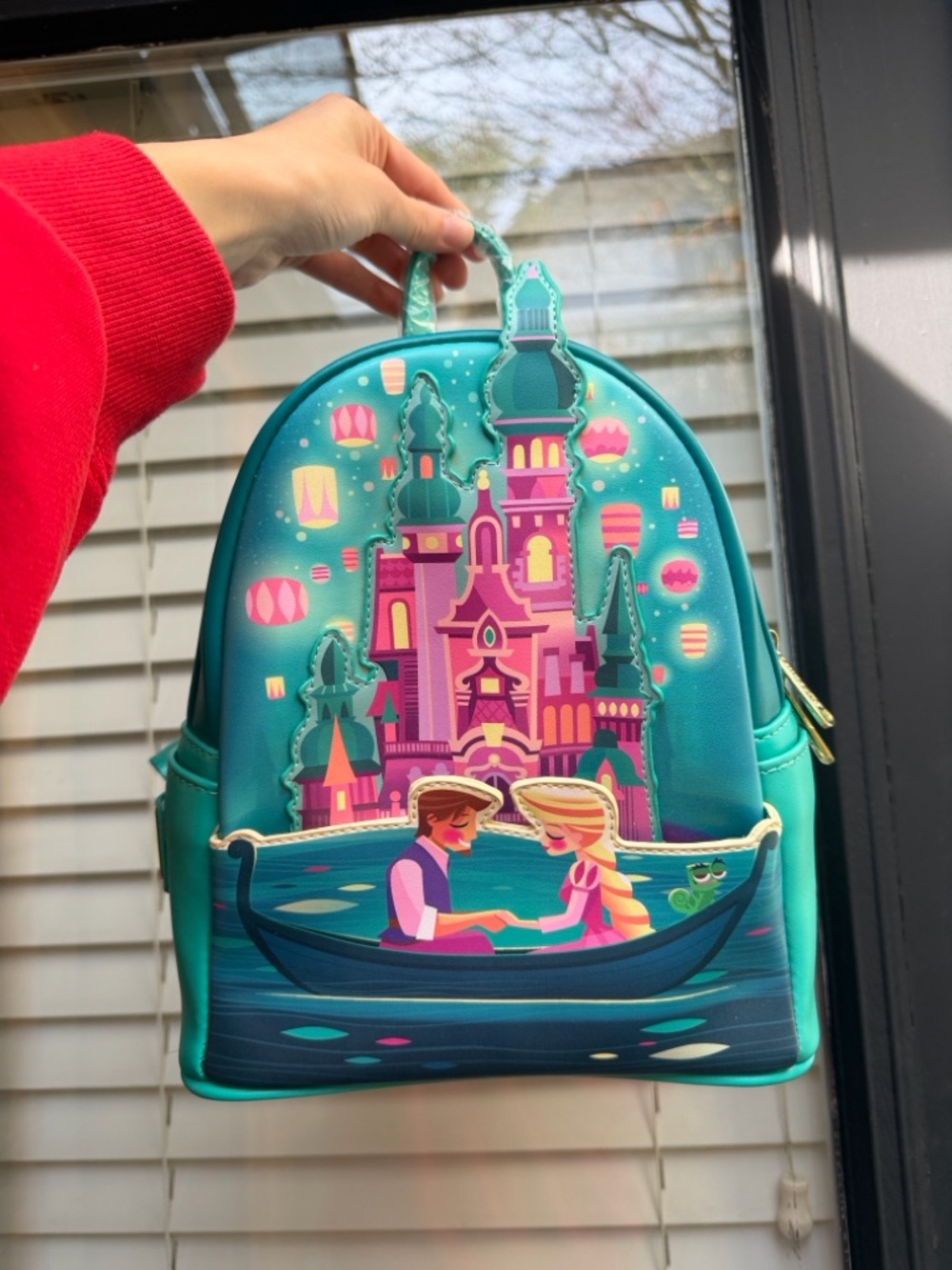 Loungefly Tangled Floating Lanterns Backpack Disney